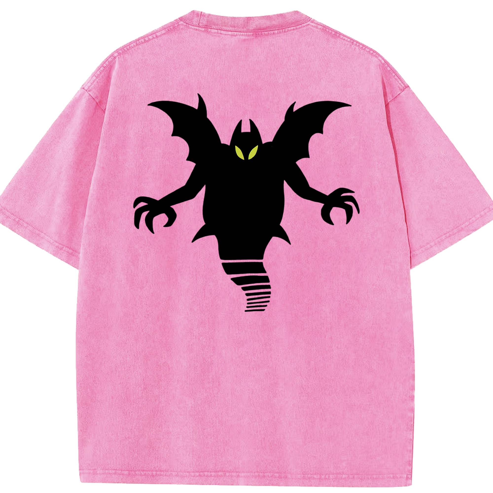 （画像用） ドラゴンクエスト Doragon Kuesuto Dragon Quest 綿100% ヴィンテージ風 半袖Tシャツ（背面プリント）
